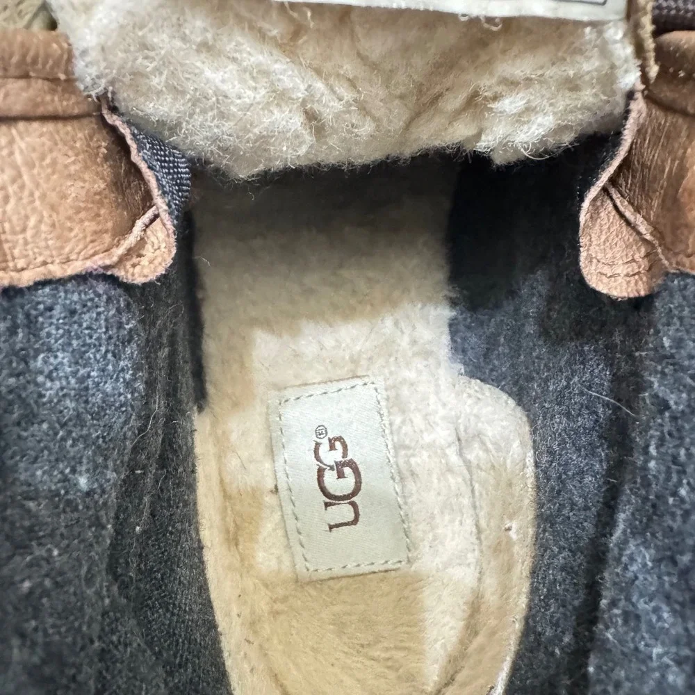 UGG Cecile Waterproof Duck Ankle Boots Lace Up Buckle Fur‎ Lined Women's Size
7 - Picture 11 of 11